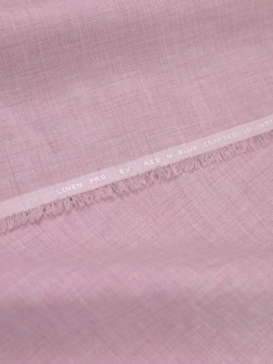 Mens Plain Cotton Linen Pink Color Shirting Linen Leaf