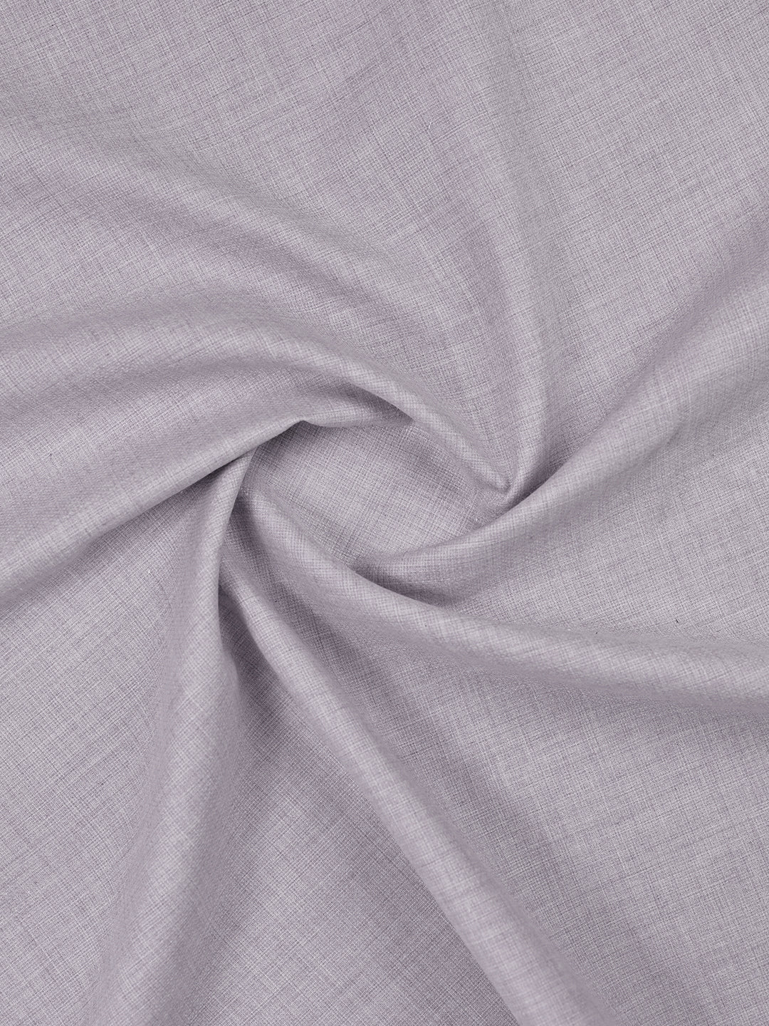 Mens Plain Cotton Blend Light Lavender Color Shirting Feel Touch
