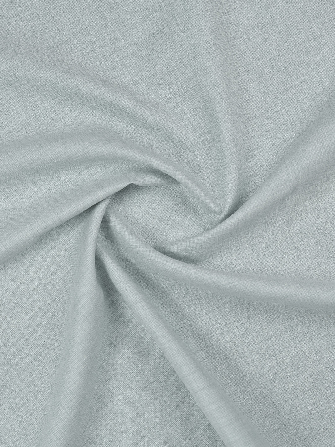 Mens Plain Cotton Blend Ash Grey Color Shirting Feel Touch