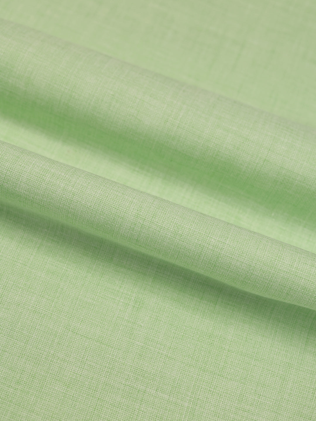 Mens Plain Cotton Linen Lime Green Color Shirting Linen Leaf