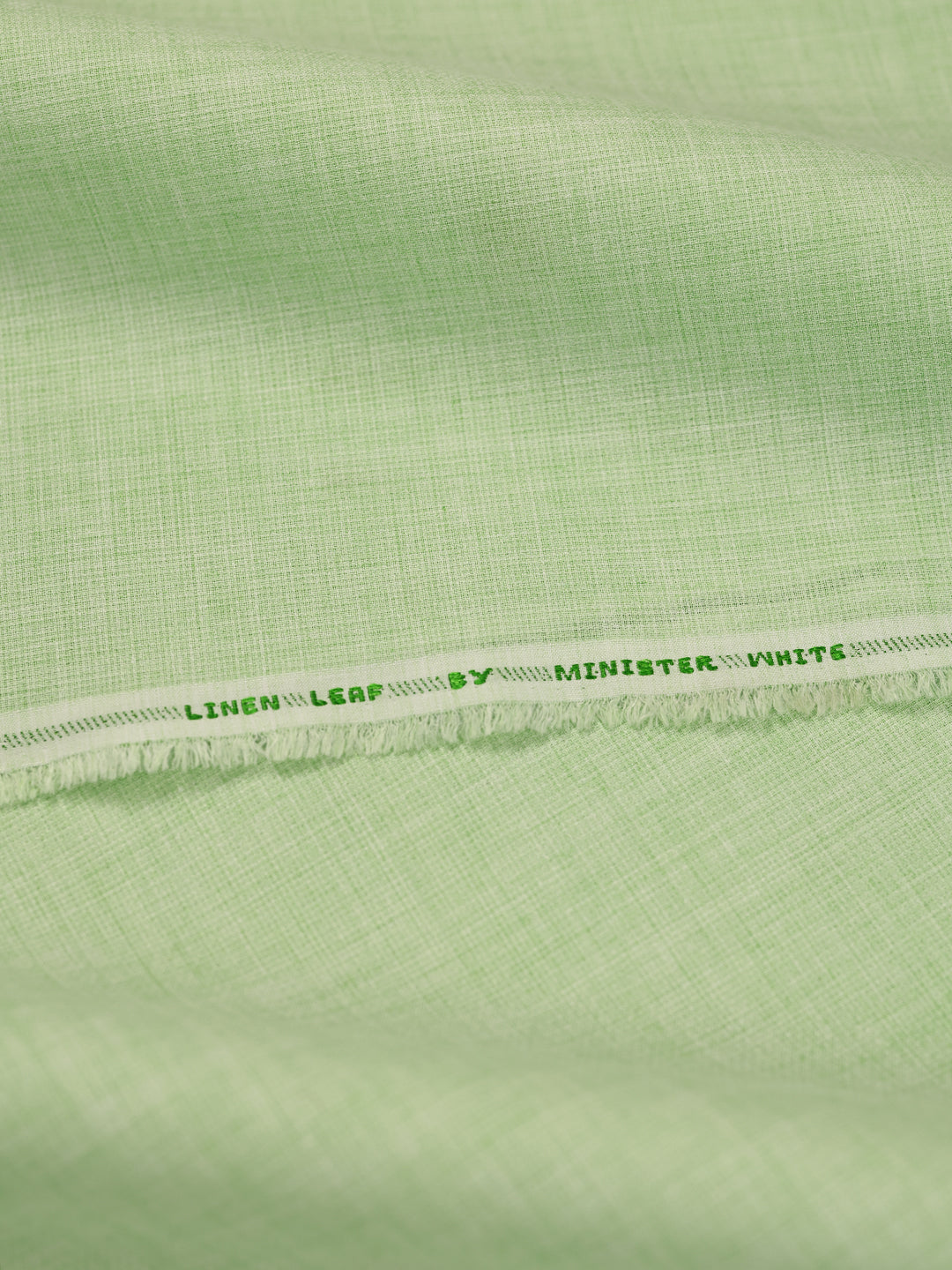 Mens Plain Cotton Linen Lime Green Color Shirting Linen Leaf