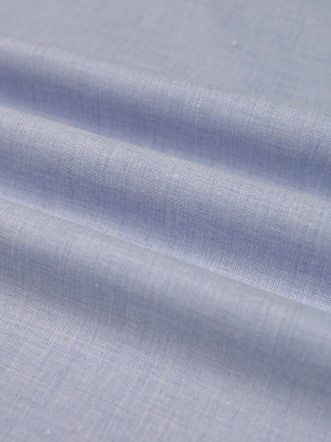 Mens Plain Cotton Linen Blue Color Shirting Linen Leaf
