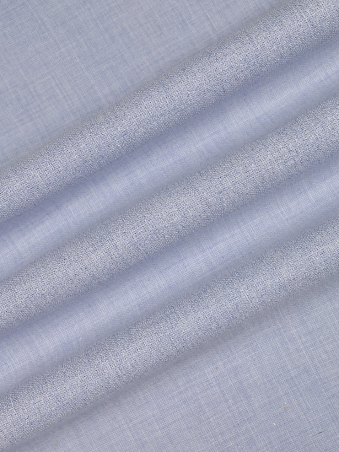 Mens Plain Cotton Linen Blue Color Shirting Linen Leaf