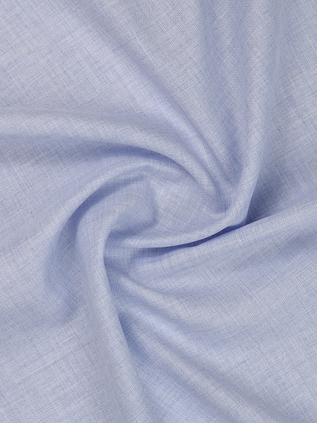 Mens Plain Cotton Linen Blue Color Shirting Linen Leaf