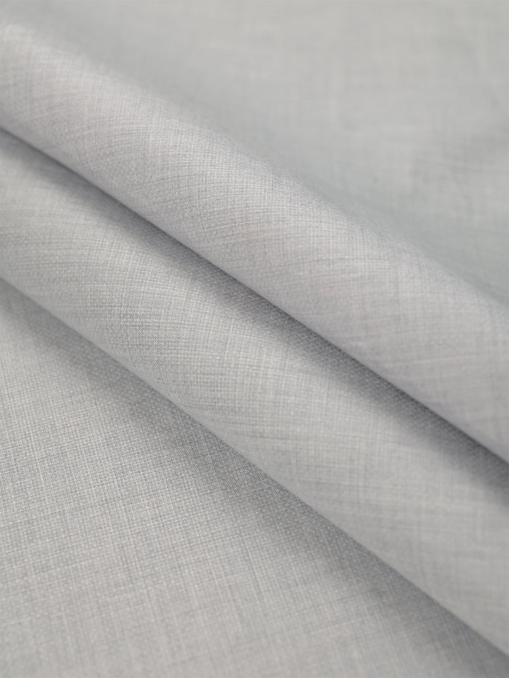 Mens Plain Cotton Linen Grey Color Shirting Linen Leaf