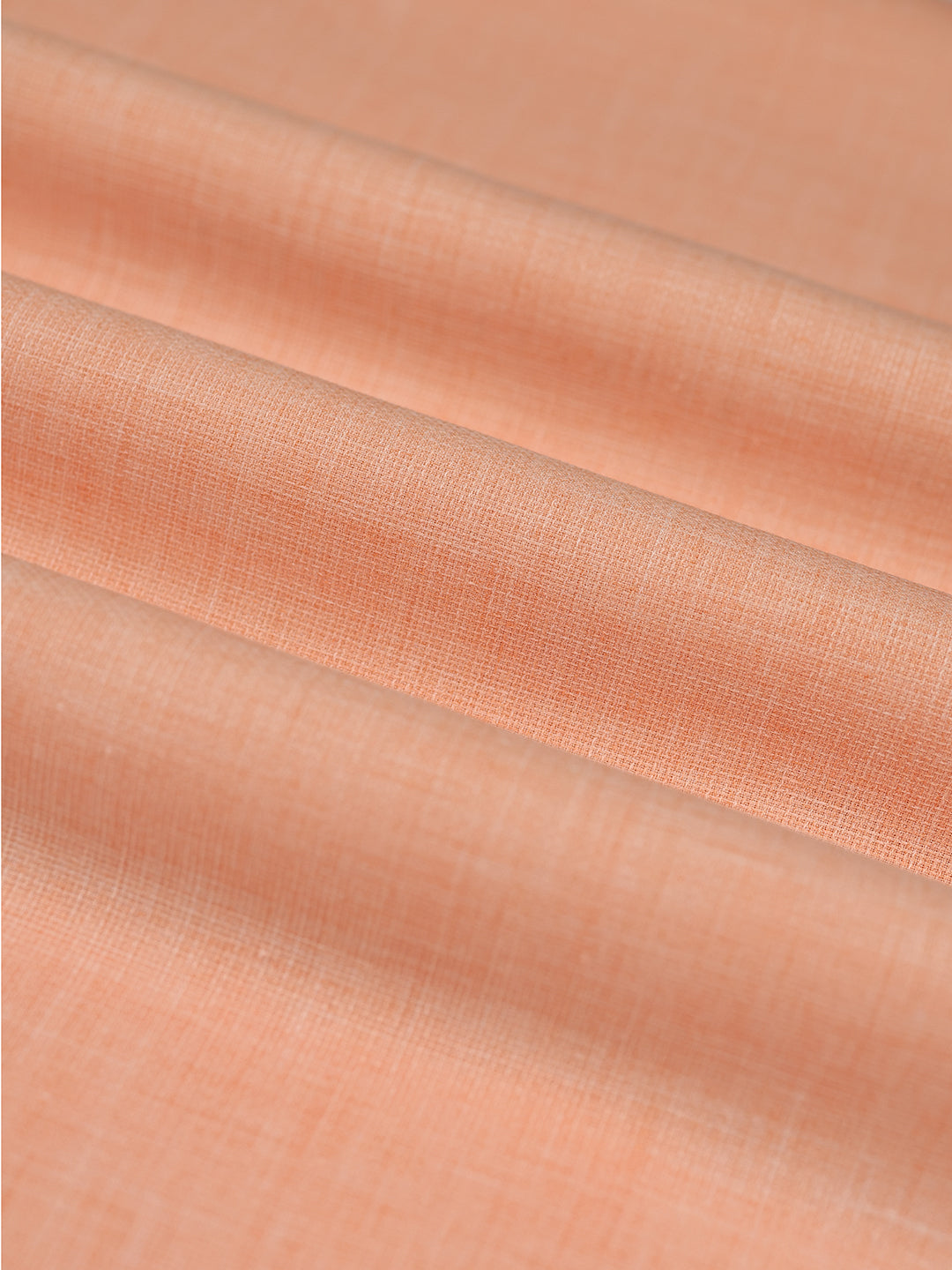 Mens Plain Cotton Linen Orange Color Shirting Linen Leaf