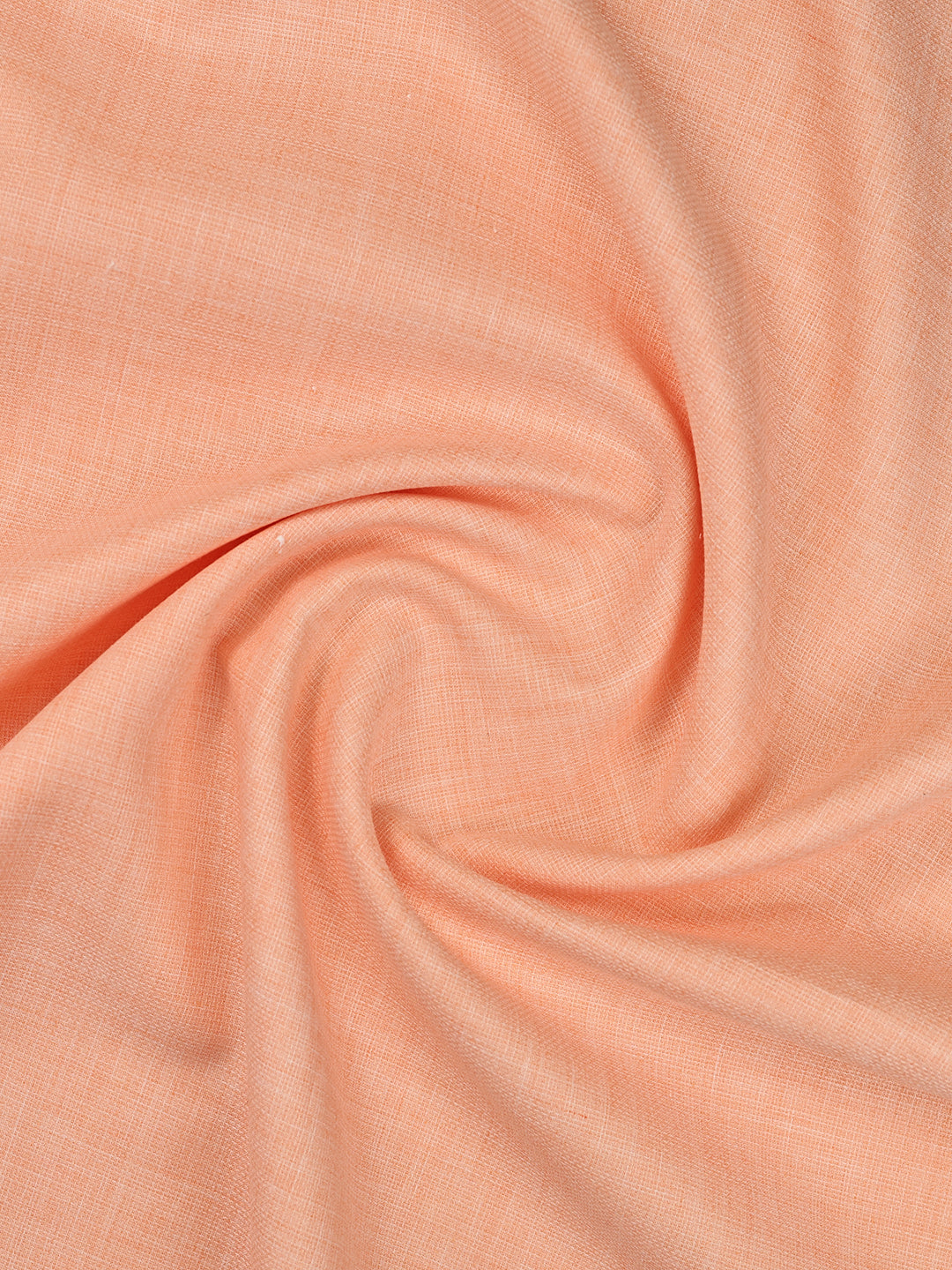Mens Plain Cotton Linen Orange Color Shirting Linen Leaf