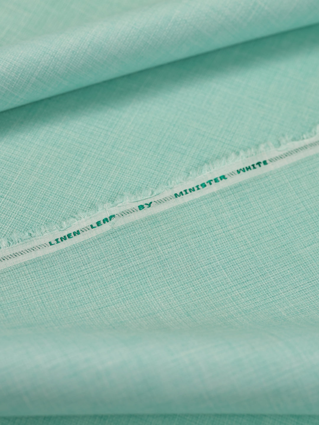 Mens Plain Cotton Linen Sky Blue Color Shirting Linen Leaf