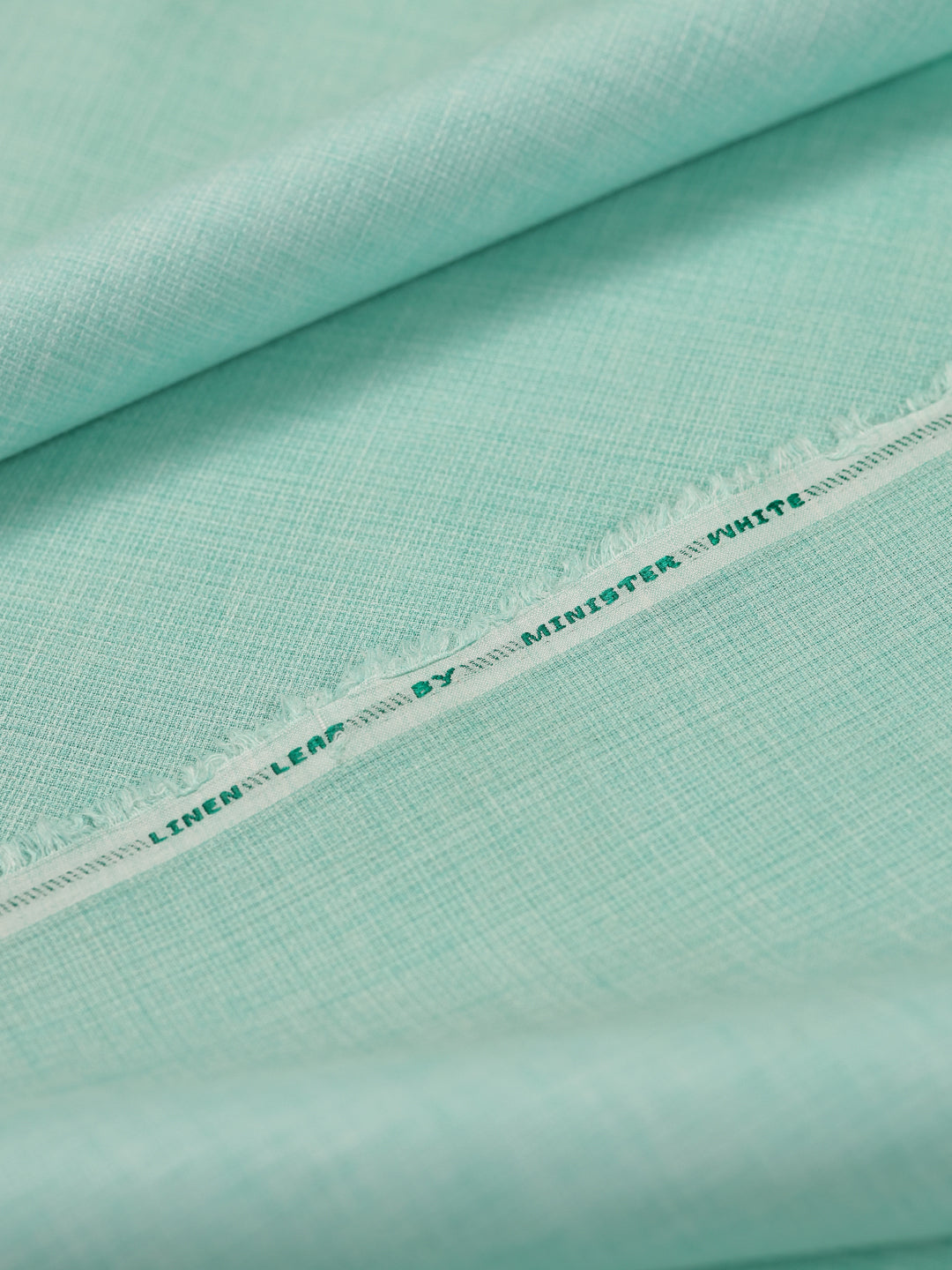 Mens Plain Cotton Linen Sky Blue Color Shirting Linen Leaf