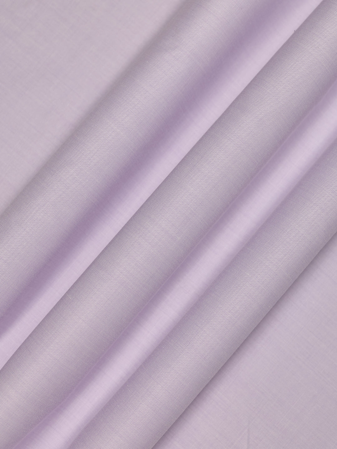 Mens Plain Cotton Blend Lavender Color Shirting Feel Touch