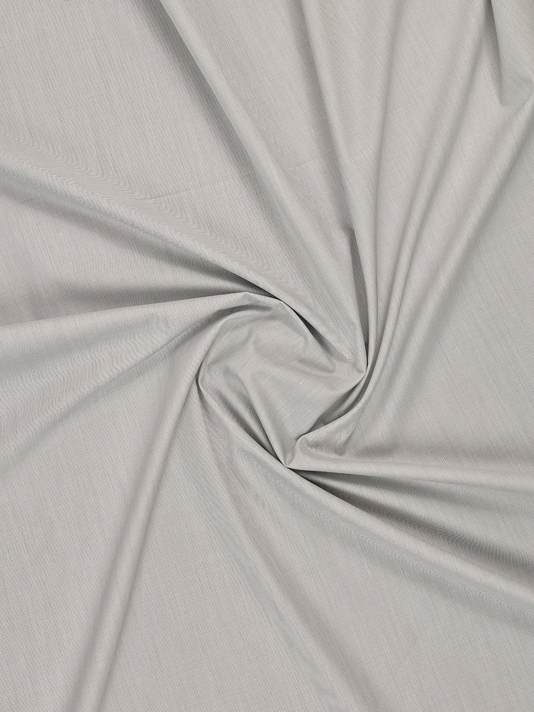 Mens Plain Cotton Blend Ash Grey Color Shirting Feel Touch