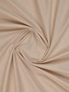 Mens Plain Cotton Blend Cream Color Shirting Feel Touch