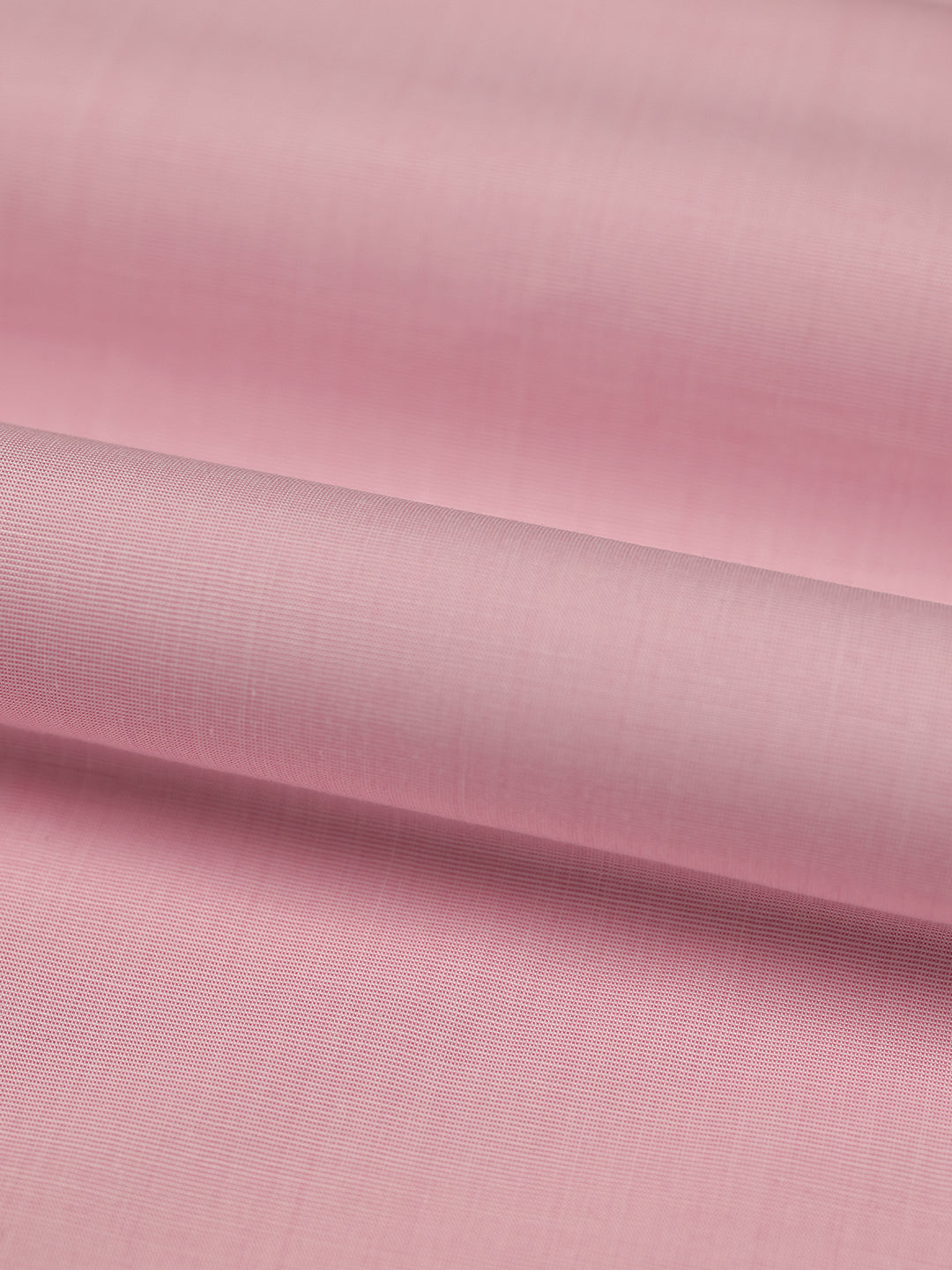 Mens Plain Cotton Blend Pink Color Shirting Feel Touch