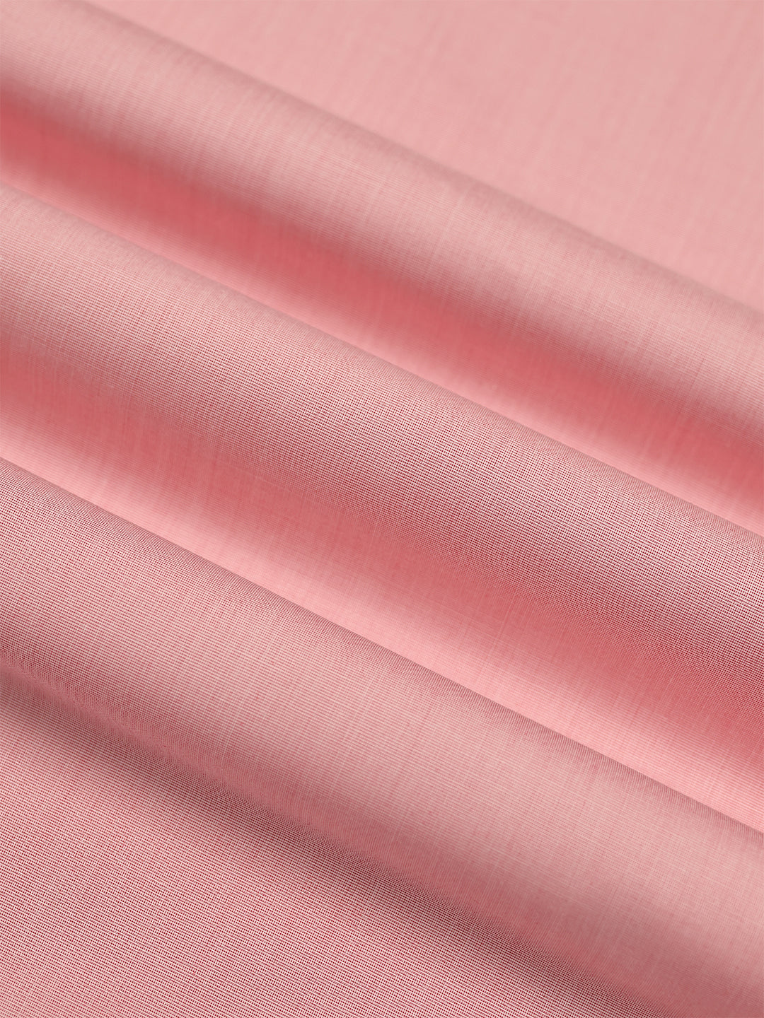 Mens Plain Cotton Blend Peach Color Shirting Feel Touch