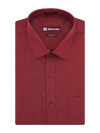 Mens Cotton Regular Fit Maroon Colour Shirt Festive