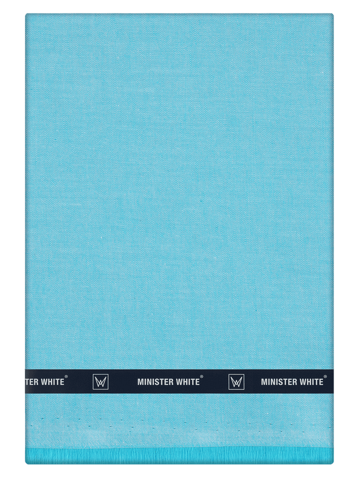 Men's Plain Giza Cotton Sky Blue Color Shirt Fabric Carmy