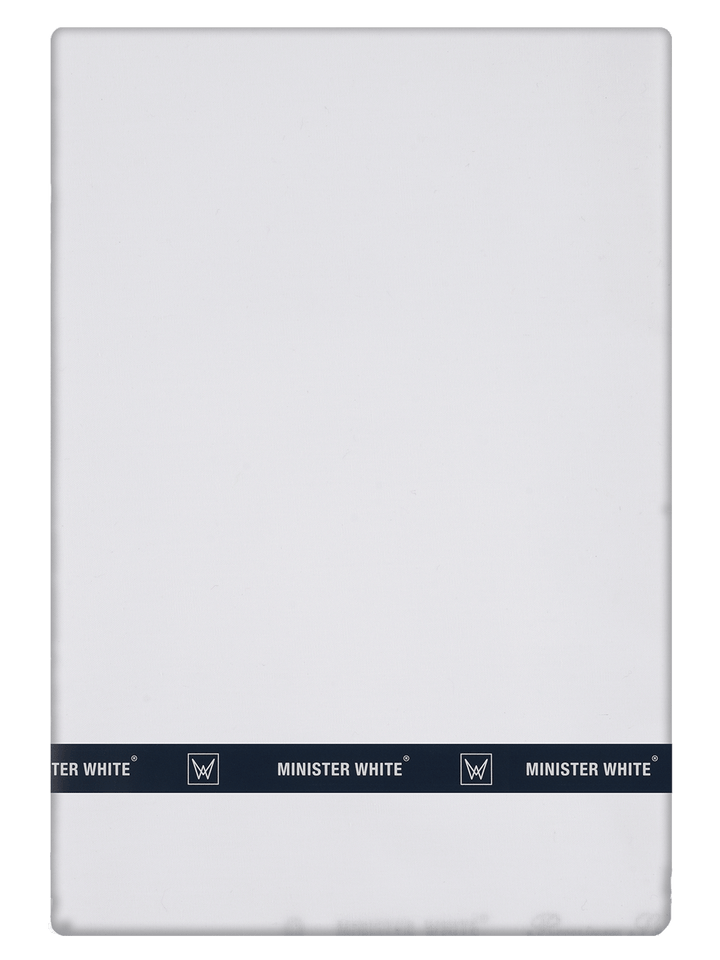 Cotton White Shirt Unstitched Fabric Italino