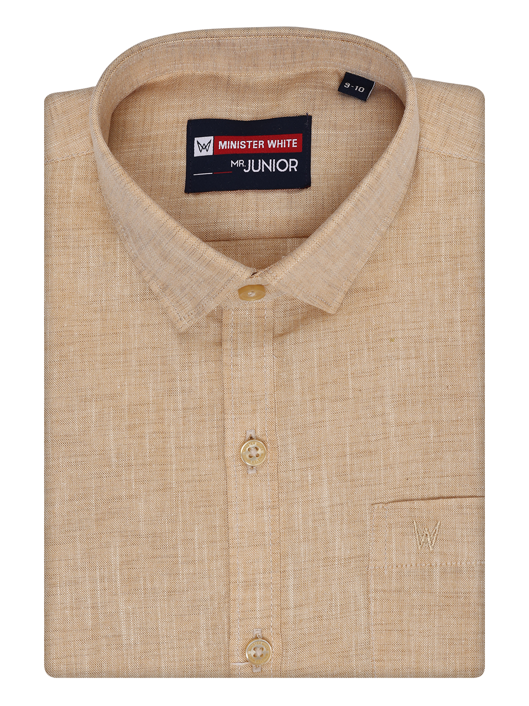 Boys Matching Half Sleeves Shirt by Minister White