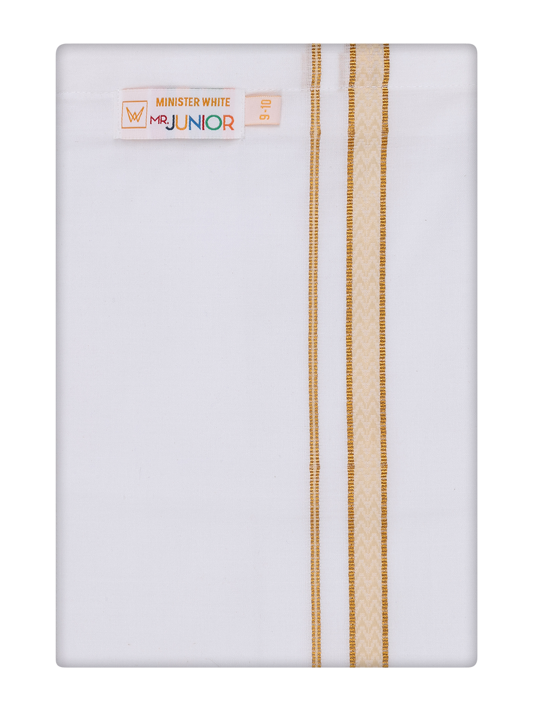 Boys Cotton Flexi Dhoti by Minister White