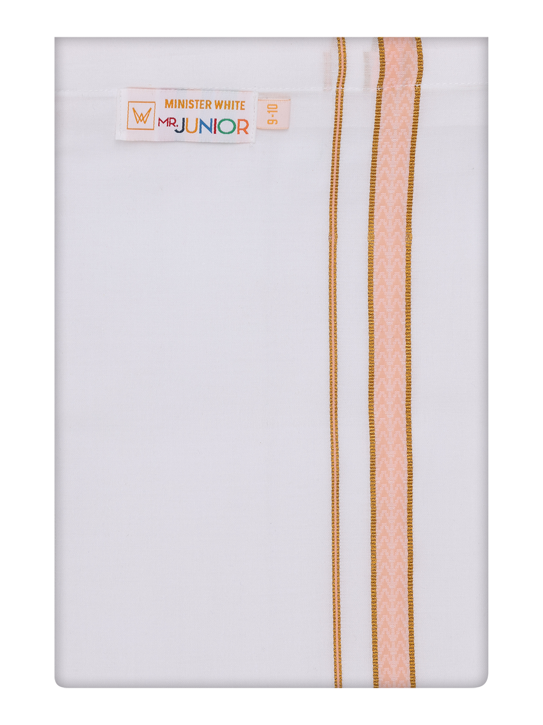 Boys Cotton Flexi Dhoti by Minister White