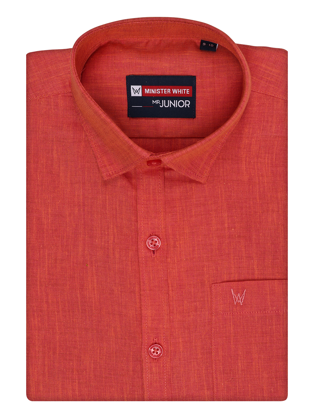 Boys Half Sleeves Pink Color Shirt by Minister White