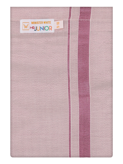 Boys Tissue Rose Colour Shirt with Dhoti Combo Ambitious Boy