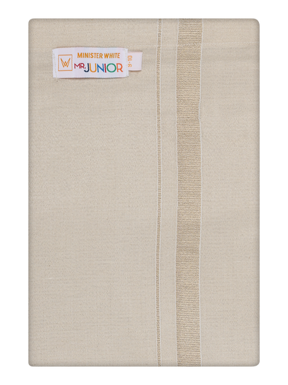 Boys Tissue Beige Colour Dhoti by Minister White