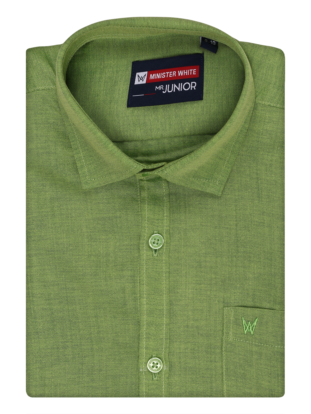 Kids Cotton Light Green Shirt 