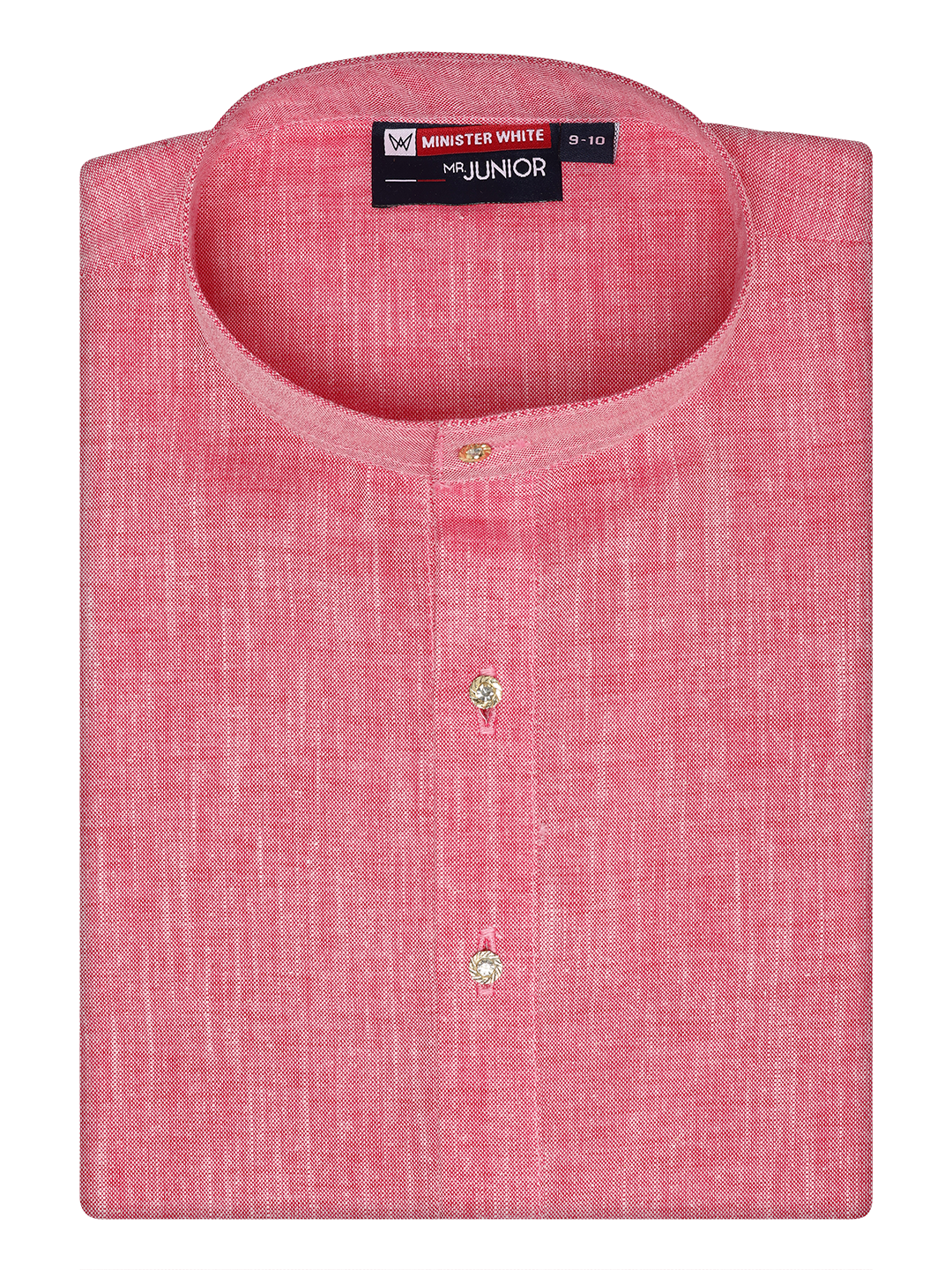 Boys Cotton Pink Kurta with Matching Border Dhoti Combo Honest Boy