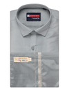 Boys Steel Grey Matching Art Silk Shirt and Flexi Dhoti Combo Poppins