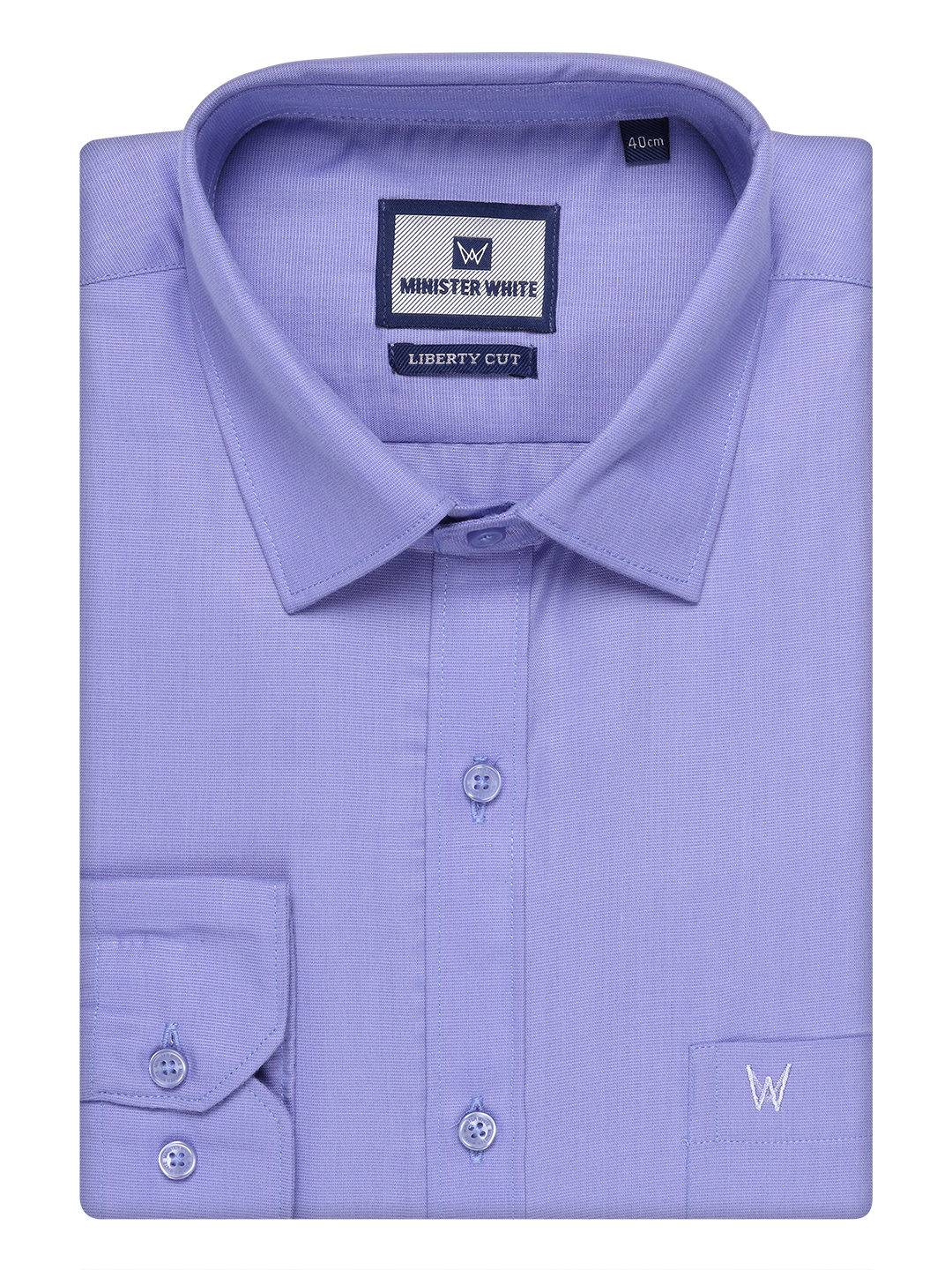 Mens Cotton Light Purple Light Purple Shirt