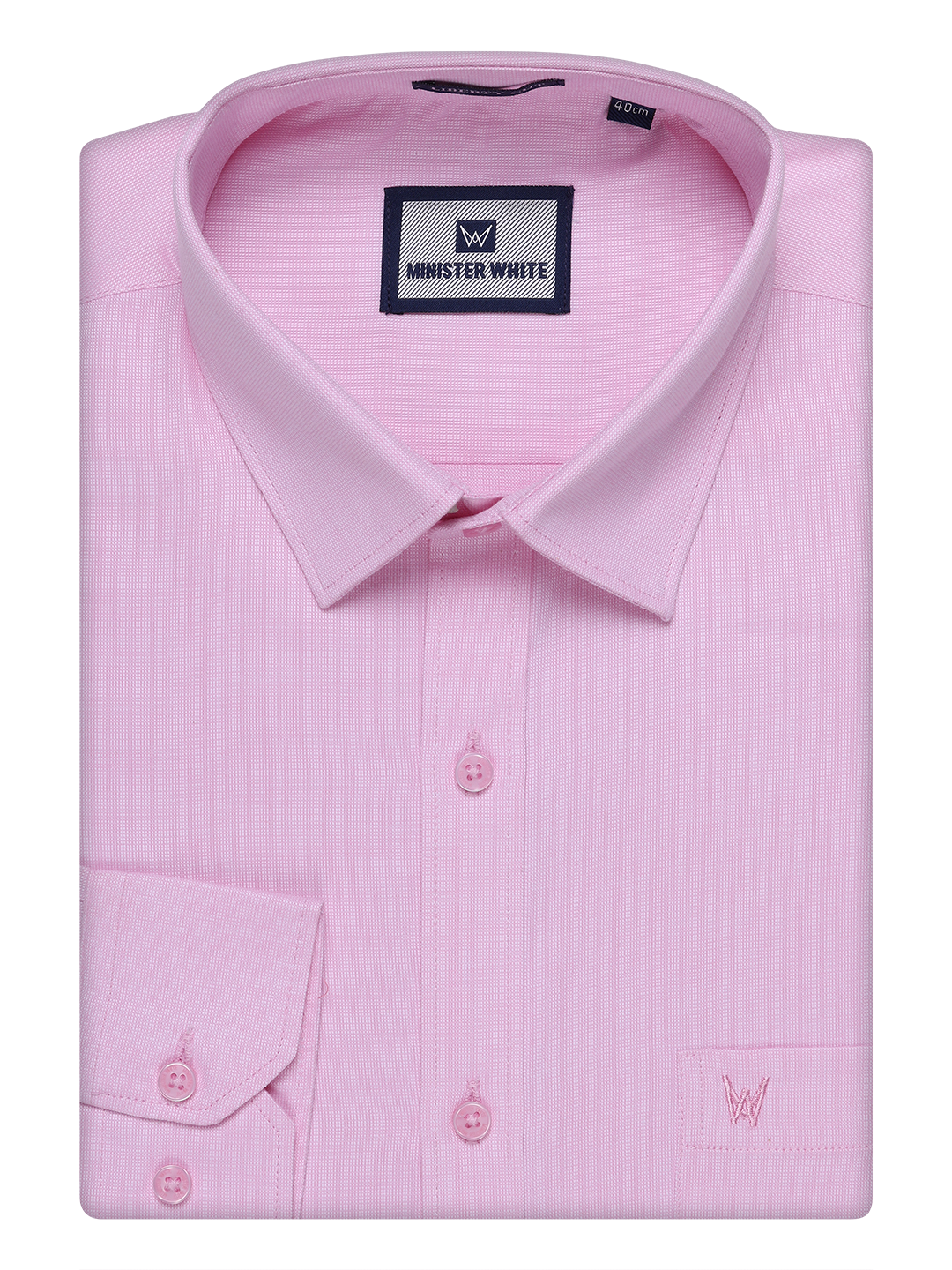 Mens Cotton Light Rose Shirt and Airtex Matching Border Dhoti Combo Nector