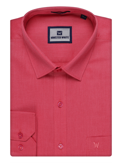 Men's Cotton Dark Pink Shirt Nector 