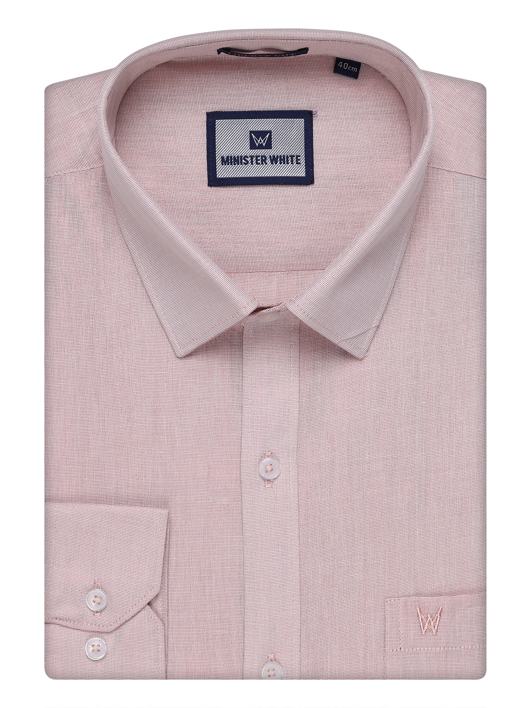 Mens Tissue Maroon Color Shirt by Minister White