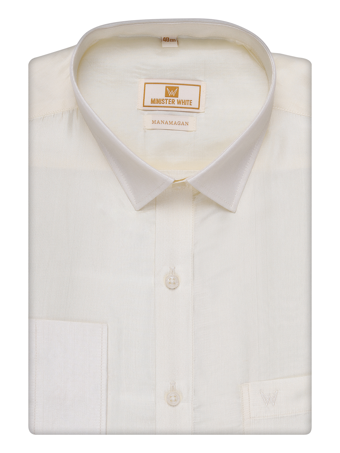 Men's Silk Mix Wedding Cream Shirt