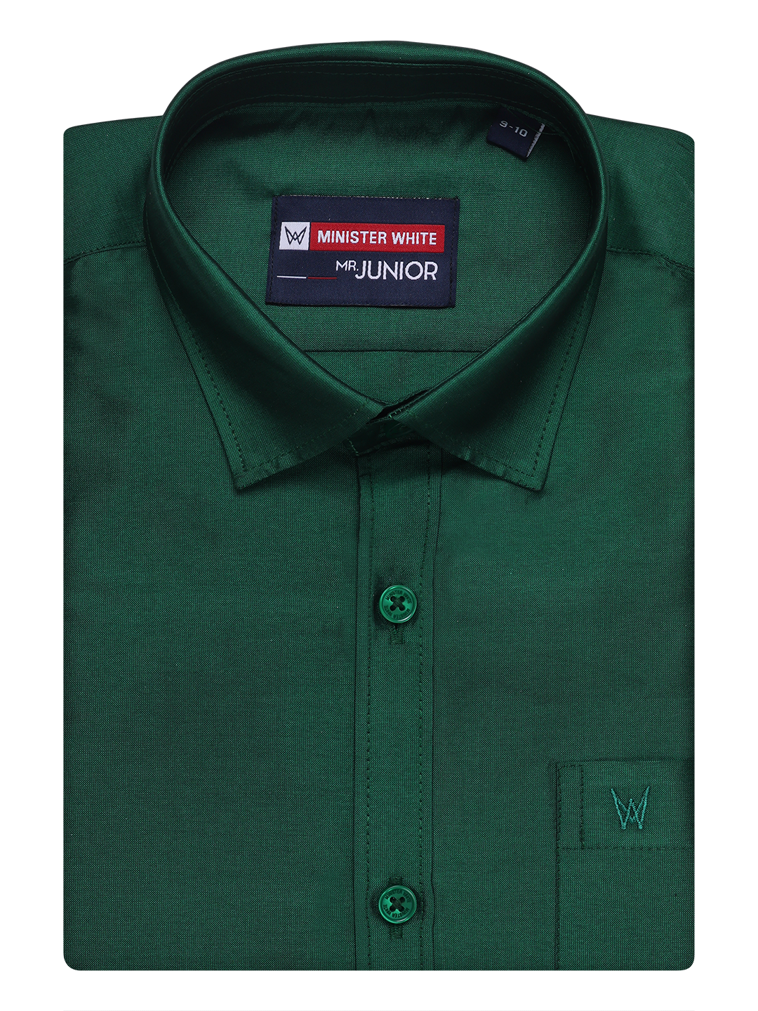 Boys Green Satin Half Sleeve Shirt Stylish Comfortable