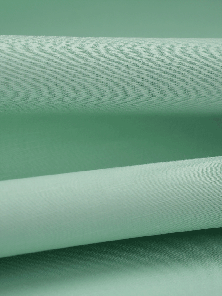 Men's Plain Cotton Linen Pista Green Color Shirt Fabric Spider Linen