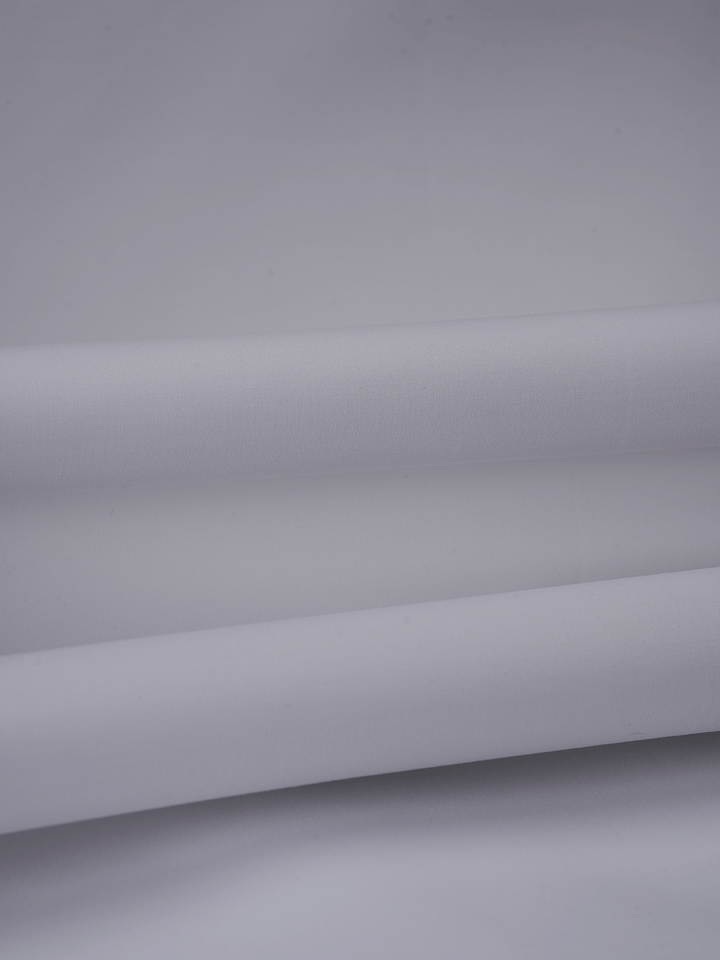 Cotton White Shirt Unstitched Fabric Italino