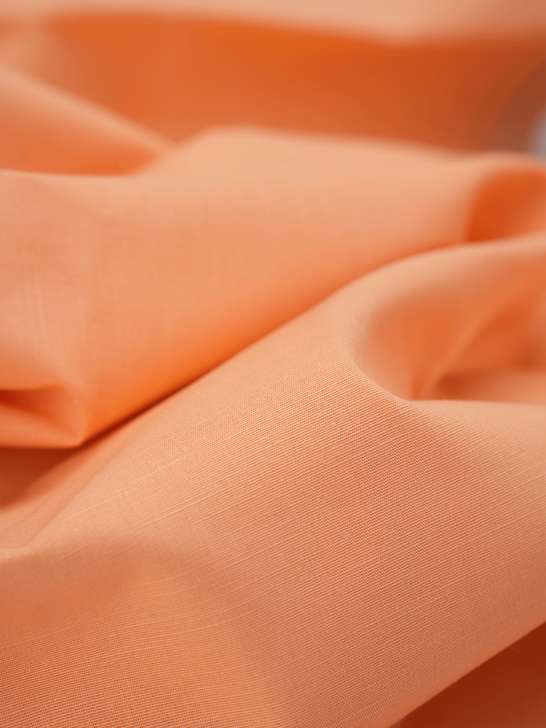 Men's Plain Cotton Linen Coral Color Shirt Fabric Spider Linen