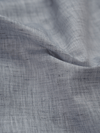 Mens Plain Linen Slub Light Grey Color Shirting Beetal
