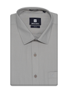 Mens Cotton Regular Fit Steel Colour Shirt Remo