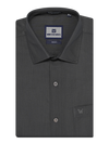 Mens Cotton Regular Fit Charcoal Colour Shirt Remo