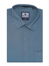 Mens Cotton Regular Fit Graphite Colour Shirt Remo