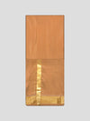 Men's Premium Art Silk Dark Gold Shirt Bit with Gold Jari Border Dhoti Combo Cherished Moments
