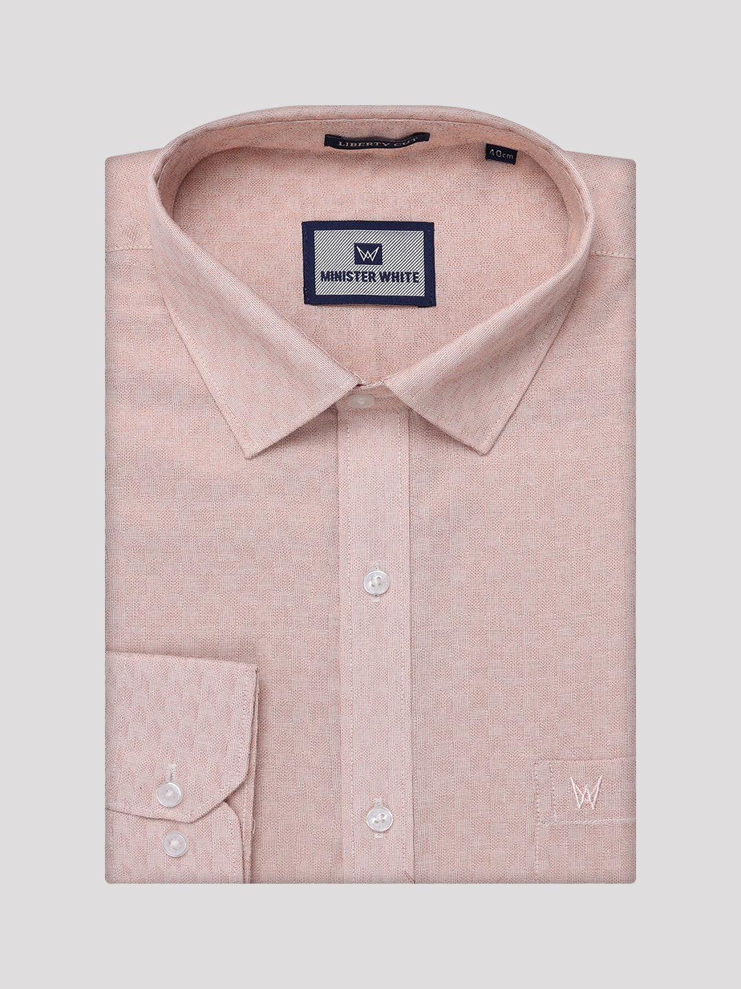 Men's Copper Tissue Jacquard Shirt Zeebra