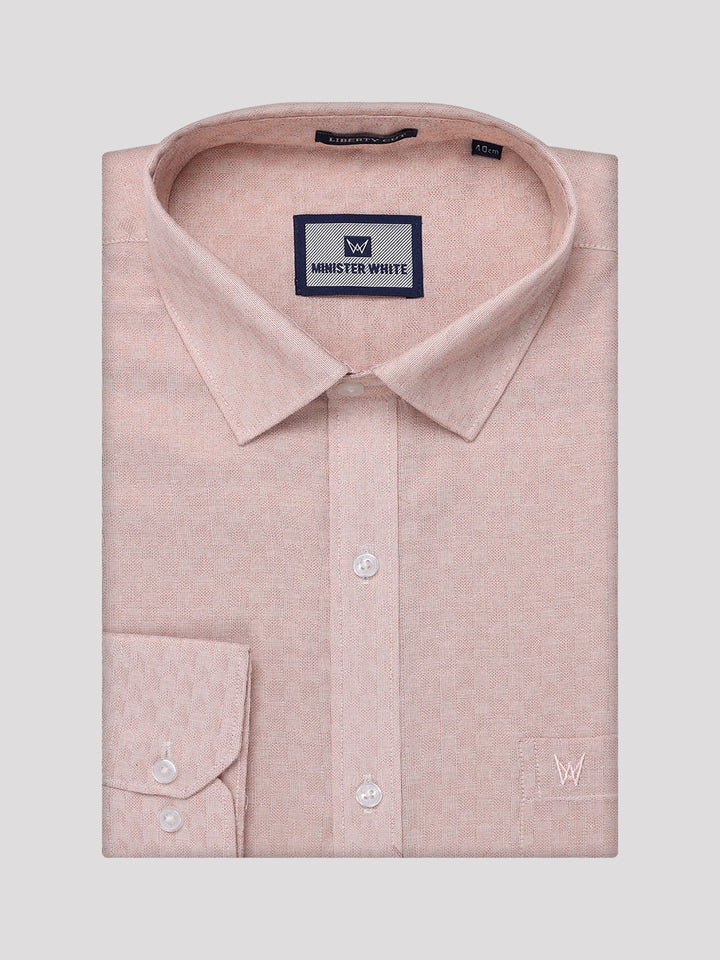Men's Copper Tissue Jacquard Shirt Zeebra