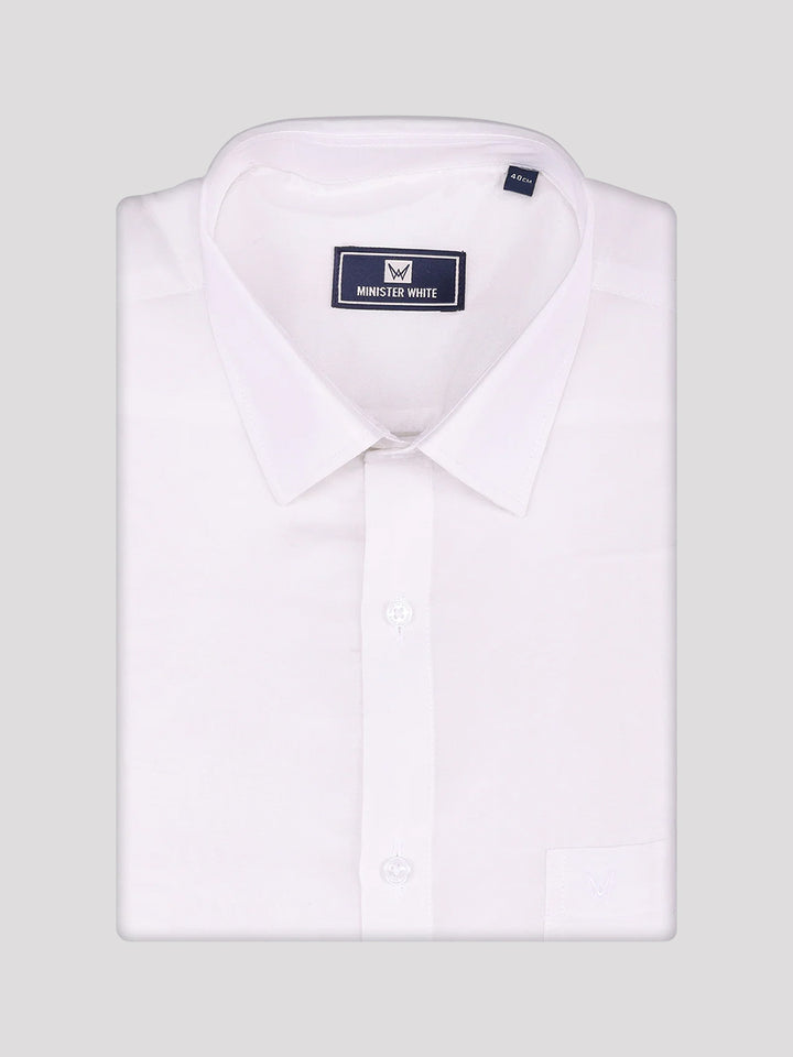 Men's Art Silk Off White Full Sleeves Shirt with 70k Gold Jari Border Dhoti Combo Finesse