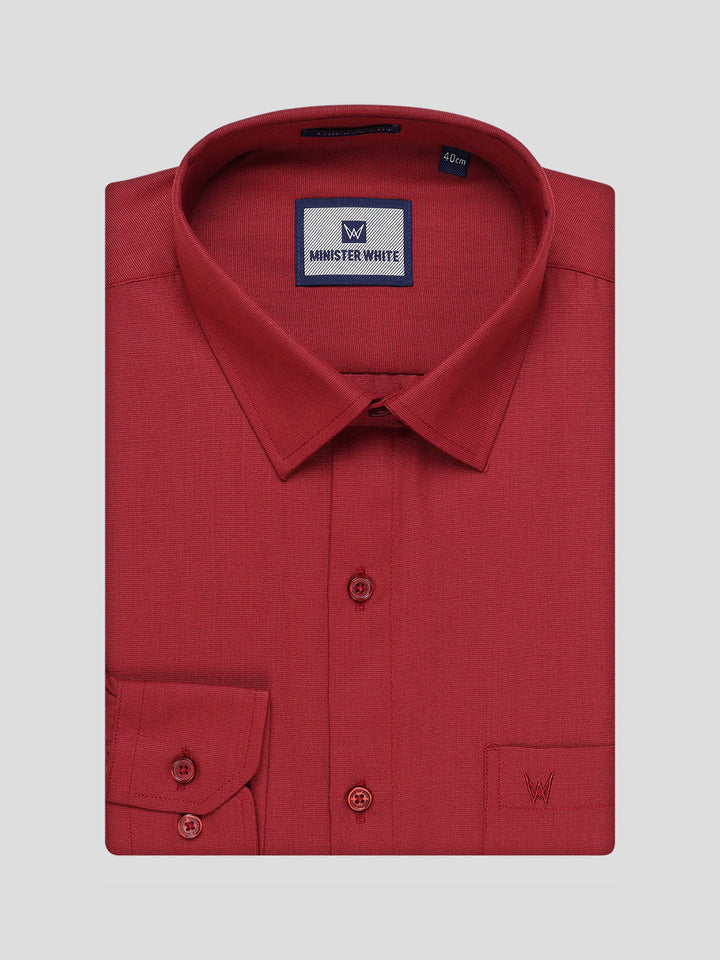 Mens Cotton Maroon Matching Shirt and Dhoti Combo Luster