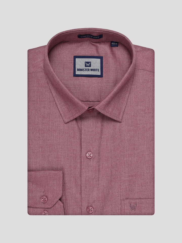 Mens Light Maroon Color Shirt with Matching Border Dhoti Combo Casper