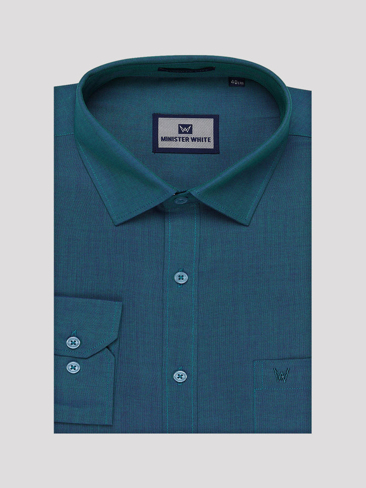 Men's Cotton Green Shirt with Tissue Matching Border Flexi Dhoti Wedding Combo Kandala